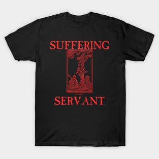 Suffering Servant Jesus Crucifixion Metal Hardcore Punk T-Shirt